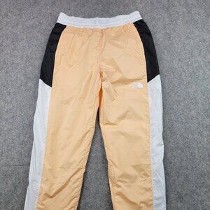 The North Face WindWall Nylon Track Pants Womens Small Peach White Black